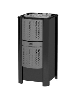 Электрокаменка GEOS- RAIN FAST 6 установка у стены в сауне (4-9 м.куб)