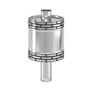 Бак 50 литров КРУГЛЫЙ ASTON (439) d = 115 мм