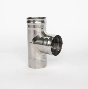 Тройник 90 градусов d = 180 мм (0,8 ММ)  (GS)