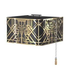 Душ русский (обливное устройство) 35 л EVEREST BLACK GALAXY GOLD