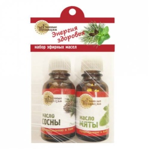 Набор масел 2*15 мл (сосна, мята) БТ