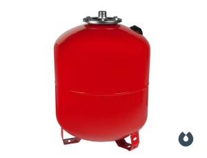 Расширительный бак UNIPUMP 35 сталь, красный G- 1