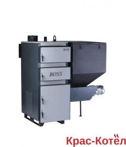 Котел VULKAN BOSS 115 кВт автоматический (уголь, пеллеты) бункер 600 л справа
