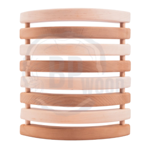 Абажур круглый классический 32 см, АУ-К-14ПТ ОЛЬХА/ТЕРМООЛЬХА