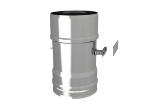 Шибер (заслонка) поворотный d = 180 мм (1 ММ)  (5)