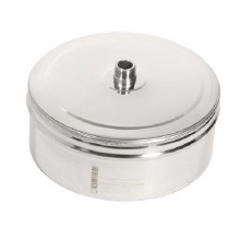 Крышка для тройника d = 250 мм с конденсатоотводом  Н ТИС (430 СТАНДАРТ)