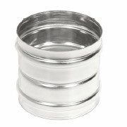 Адаптер котла d = 130 мм (П/П) НЕРЖАВЕЙКА ТИС (0,8 ММ) (430 СТАНДАРТ)