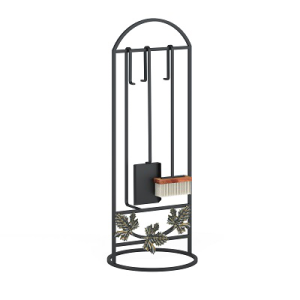 Каминный набор ВЕЗУВИЙ N 310 В БРОНЗА кованый