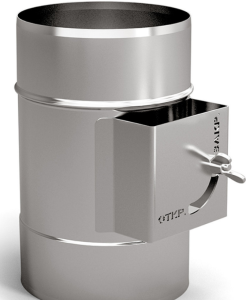 Шибер ТМФ  d-120 0,5 мм  для печей Студент Инженер Гимназист Золушка Огонь- батарея Лайт